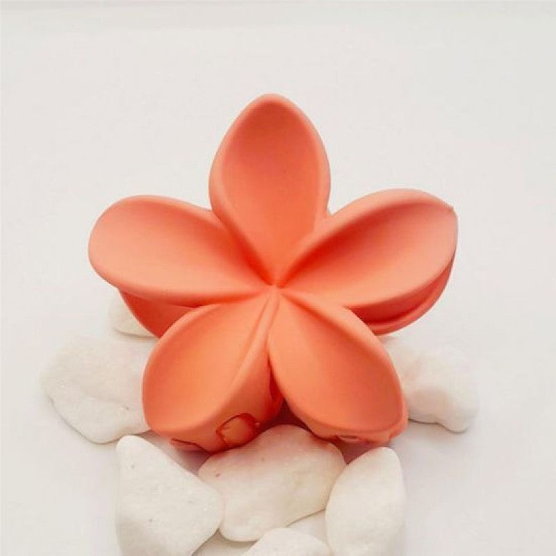 Κλάμερ Μαλλιών "Matte Flower" (8cm)