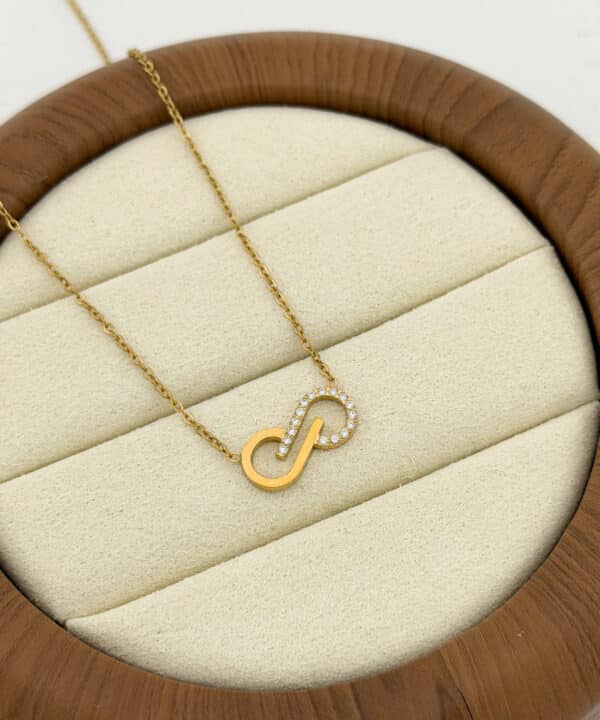 Κολιέ Αλυσίδα "Golden Minimal Chain" 45cm - Ανοξείδωτο Ατσάλι