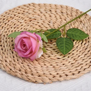 Silk Pink Rose – Διακοσμητικό Τριαντάφυλλο για Δώρα