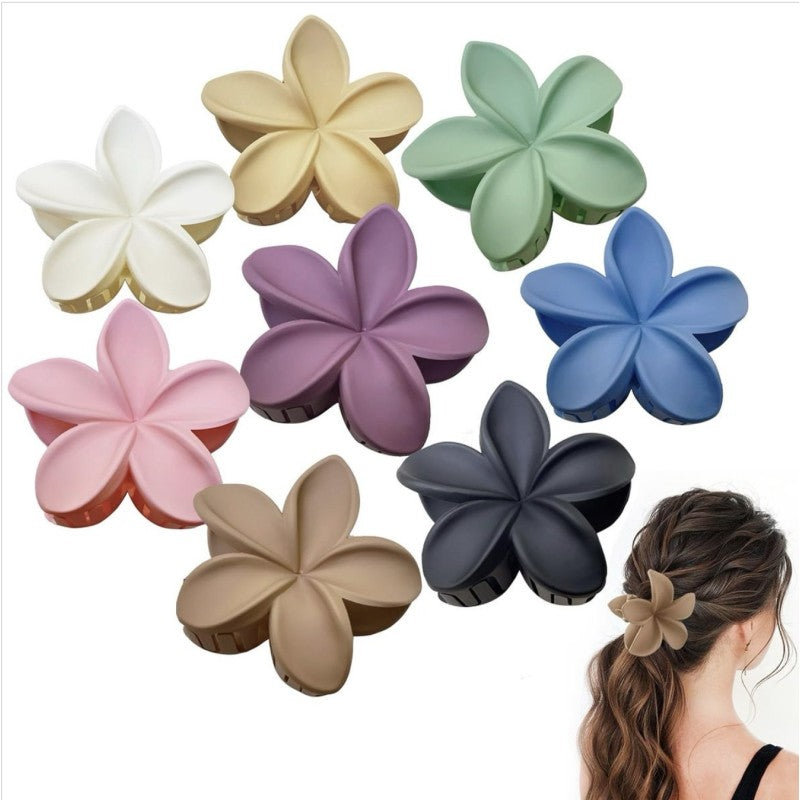 Κλάμερ Μαλλιών "Matte Flower" (8cm)